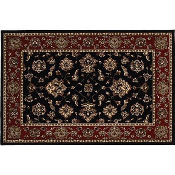 Sphinx By Oriental Weavers Oriental Weavers Ariana 623M3 5x8  Rectangle - Black/ Red-Polypropylene A623M3160235ST